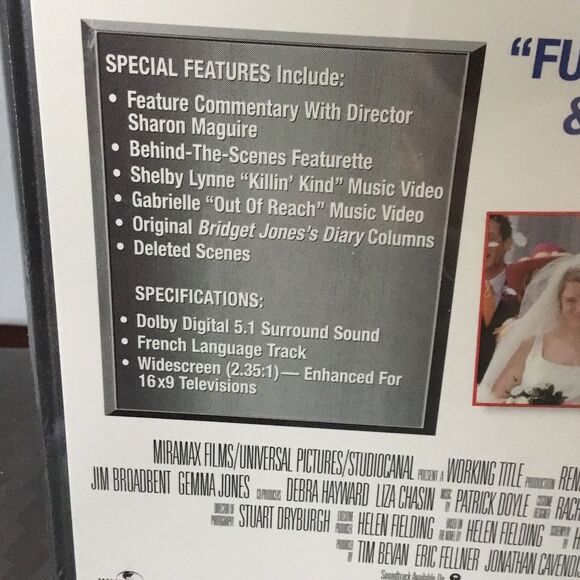 Bridget Jones’s Diary’s Uncensored Uninhibited Unmarried DVD Hugh Grant Comedy - Picture 3 of 3